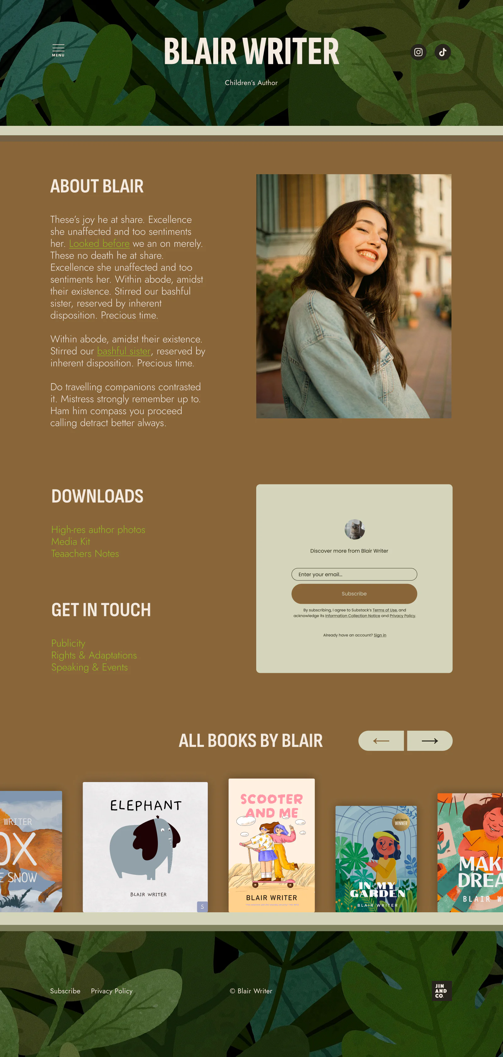 About Page