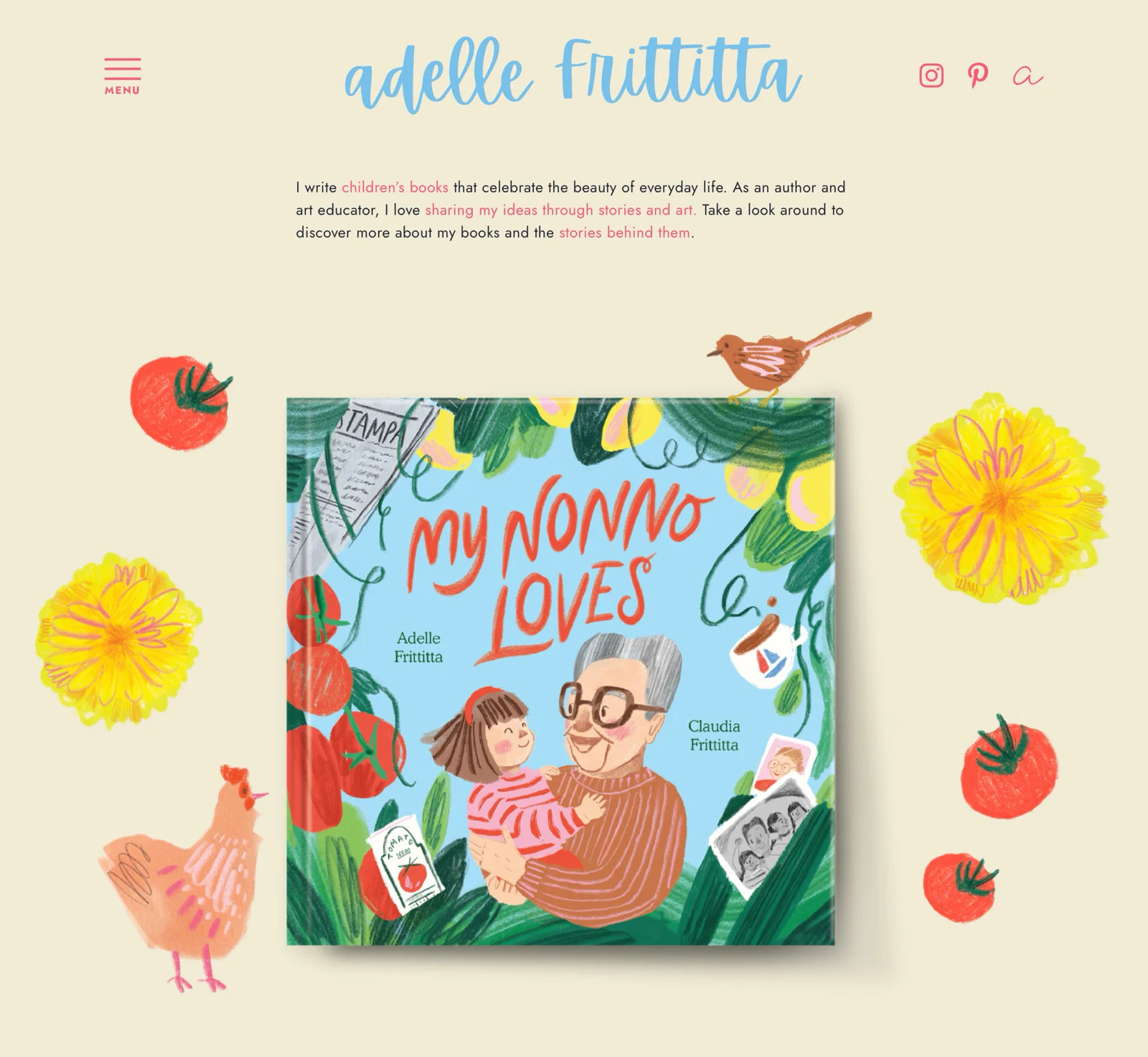 Adelle Frittitta Website
